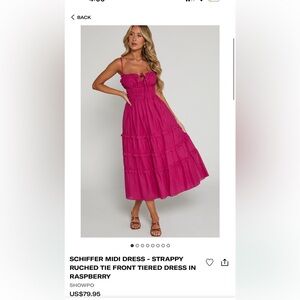 Showpo dress worn once